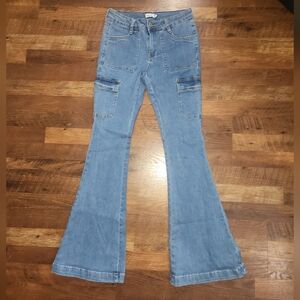 Rue21 Light Blue Flare Jeans
